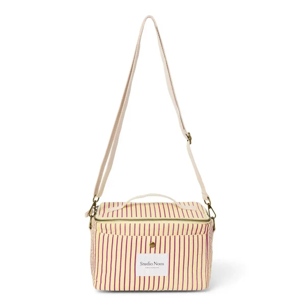 STUDIO NOOS - Poplin Coller bag - kabelka | Butter Yellow Striped