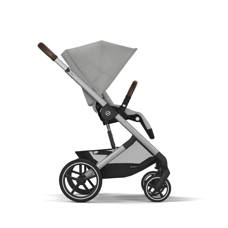 CYBEX BALIOS S LUX Stone Grey - silver rám 2025