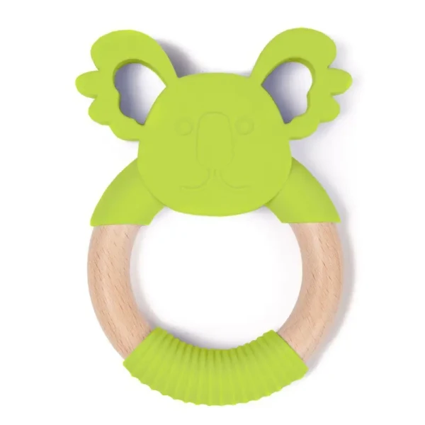 BO Jungle Kousátko B-TEETHER ANIMAL WOOD Green Koala