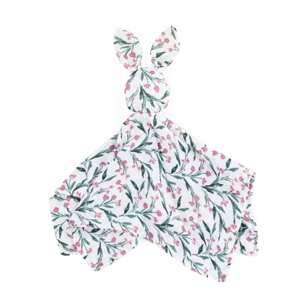 PETITE&MARS Maznáčik bambusový mušelínový Hugo Pink Meadow 0m+