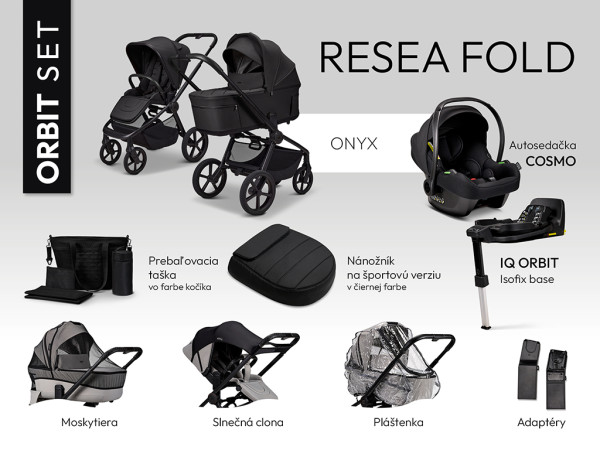 MOON ReSea FOLD ORBIT set - ONYX