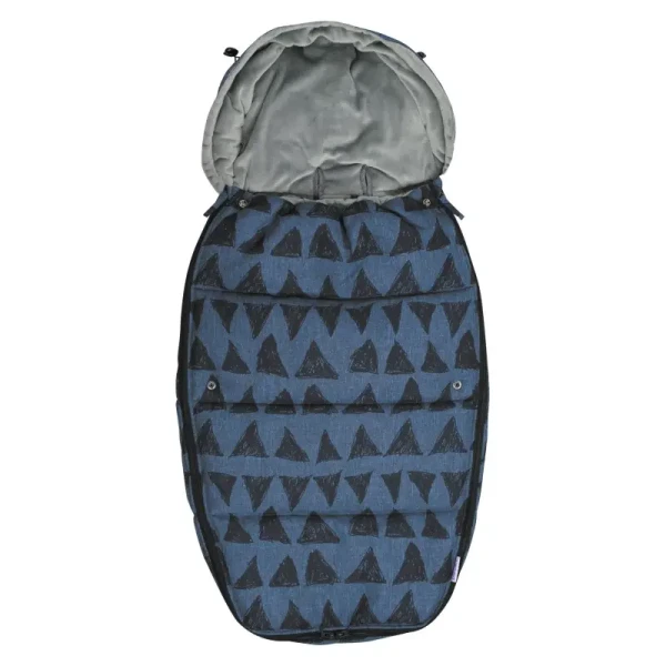 Dooky Footmuff vel. L BLUE TRIBAL DeLuxe