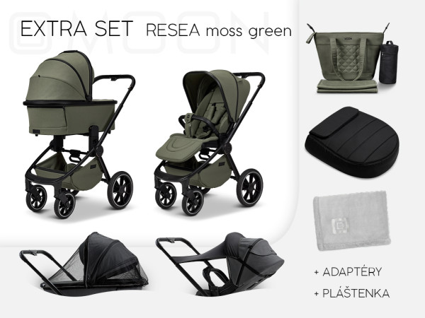 RESEA + Extra set - MOSS GREEN