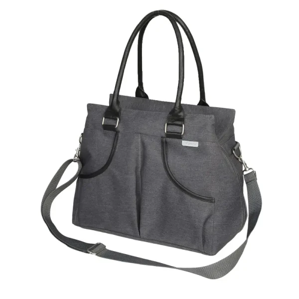 BO Jungle Přebalovací taška B-CASUAL Dark Grey