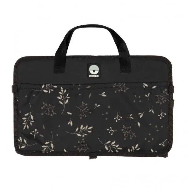 Dooky Cestovní postýlka TRAVELLER Romantic Leaves Black