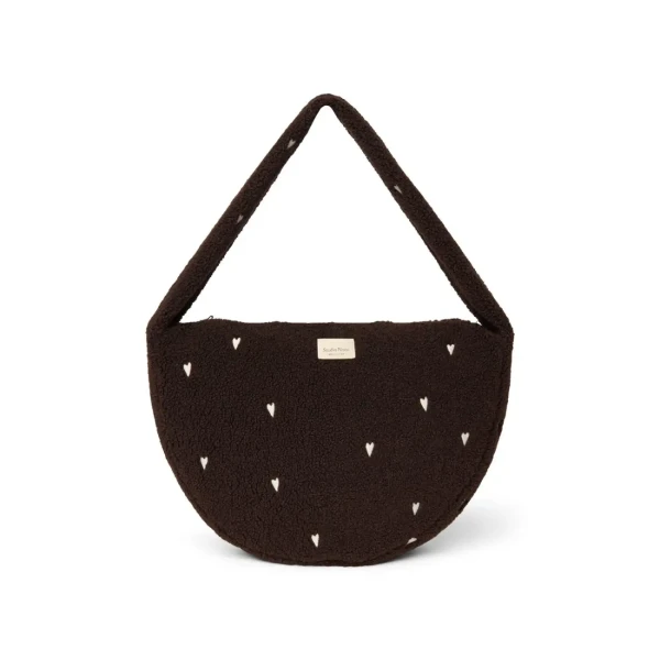 STUDIO NOOS - Teddy Cross Body Bag Chocolate Hearts