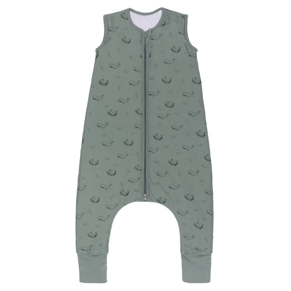 Fillikid Detský overal na spanie celoročný whale green vel. 80