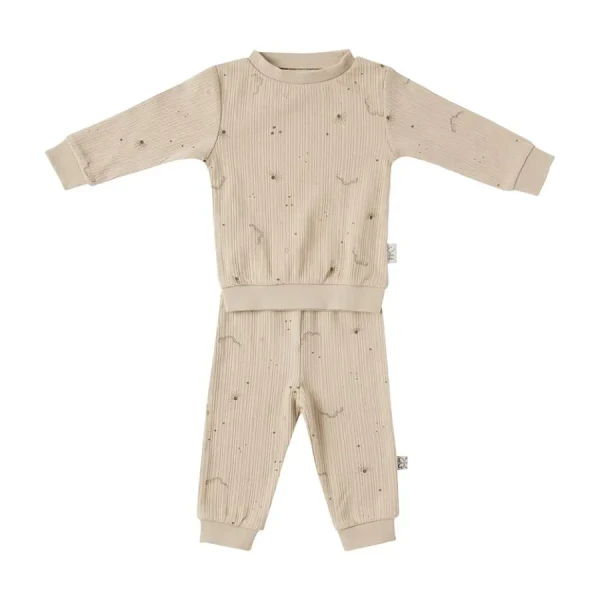 Witlof for Kids Pyžamo veľkosť 56 Dark Taupe