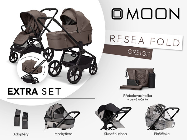 MOON ReSea FOLD extra set - GREIGE