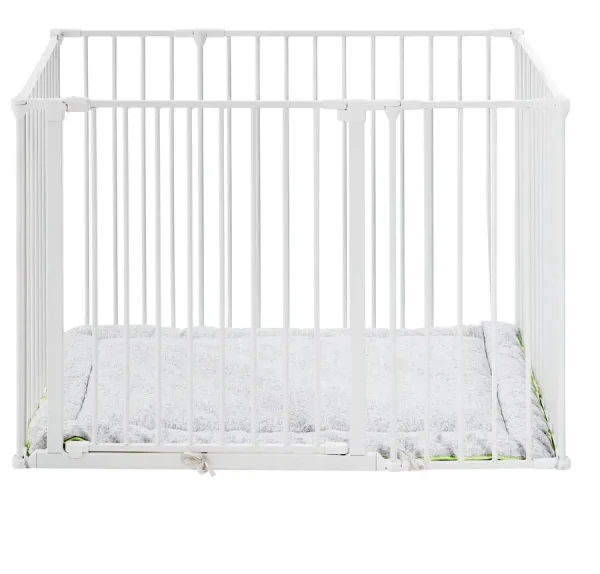 Baby Dan Dětská ohrádka Babydan Square playpen bílá+matrace