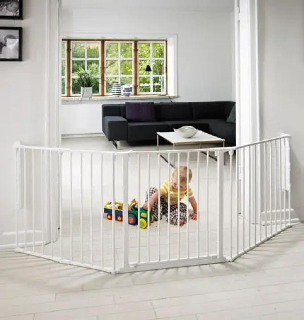 Baby Dan Prostorová zábrana Flex L bílá 90-225 cm