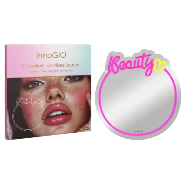 innoGIO Zrkadlo s neónovým LED podsvietením Vibes Beauty GIO-759BY