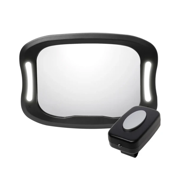 Zopa Zrcátko s LED podsvícením, Black