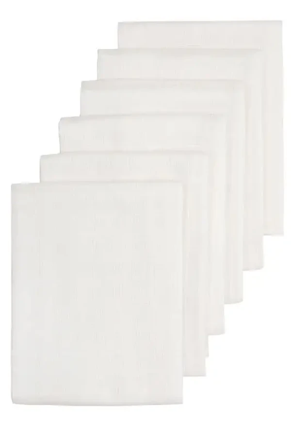 Sada plenek 6ks - White