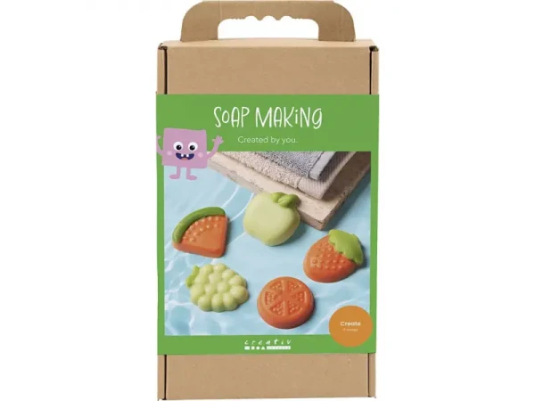 Creativ Company Kreatívna sada výroba mydla Fruit Green Orange
