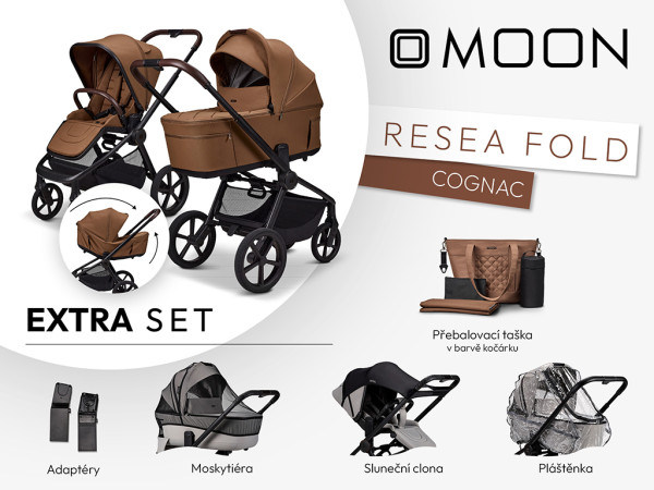 MOON ReSea FOLD extra set - COGNAC