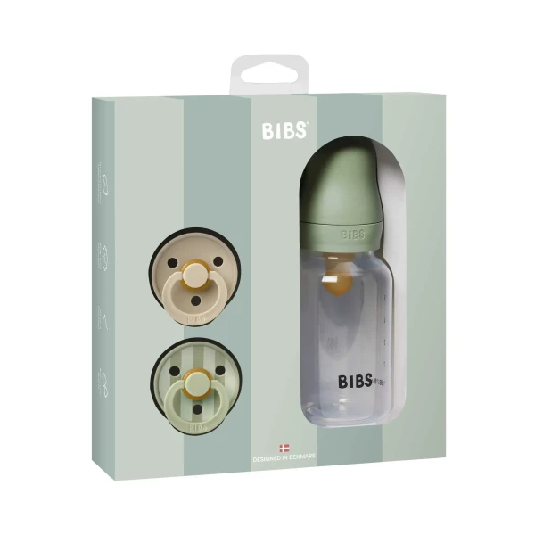 BIBS Sprinkle darčekový set sage