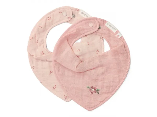 Little Dutch Podbradník bandana 2 ks Pure Blossom