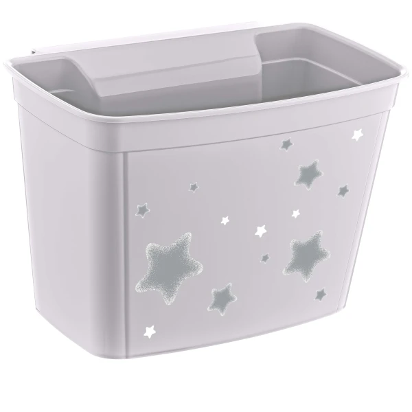 KEEEPER Univerzální závěsný box na přebalovací pult "Stars", Bílá
