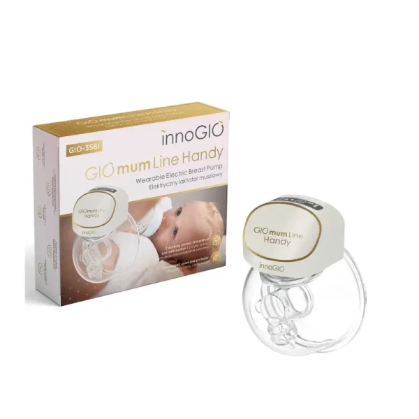 innoGIO Přenosná elektrická odsávačka mateřského mléka GIOmum Line Handy Single