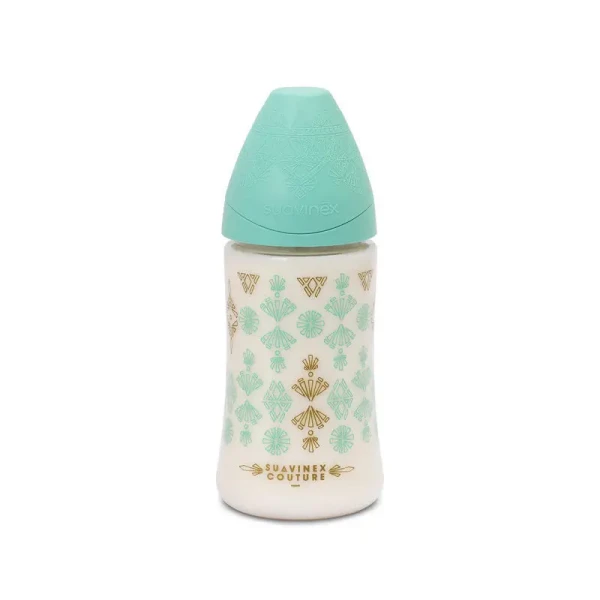 SUAVINEX | LÁHEV PREMIUM COUTURE 270 ml SILIKON - ZELENÁ
