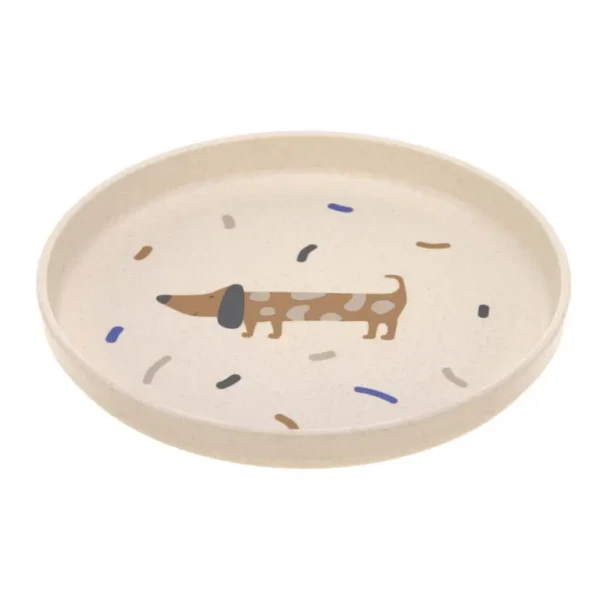 LÄSSIG Plate PP/Cellulose 2024 Little Mateys royal blue