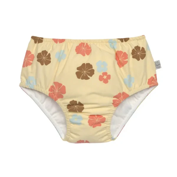 LÄSSIG Swim Diaper flower vanilla 19-24 mo.