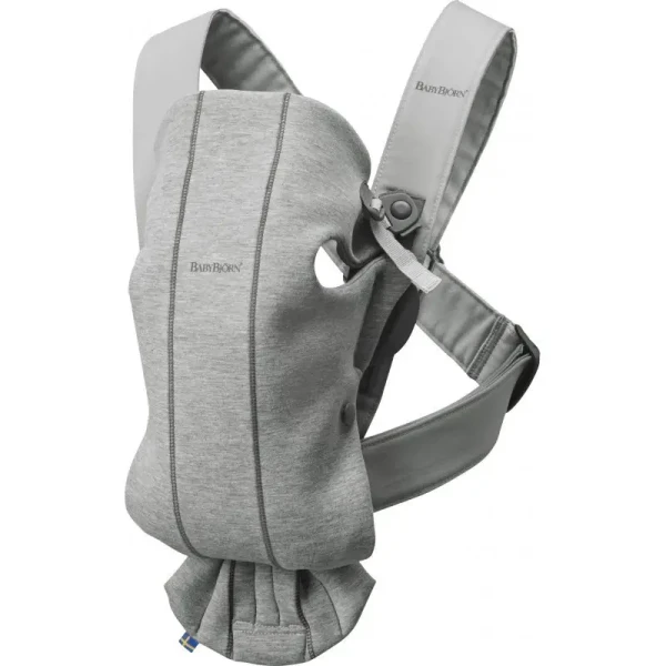 Babybjorn nosítko MINI Light Grey 3D Jersey