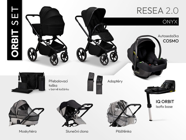 MOON Resea 2.0 Maxi set ORBIT - ONYX