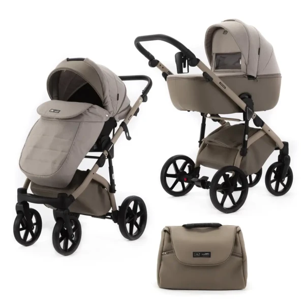 ADAMEX Kočík kombinovaný Nola Natura Cappuccino