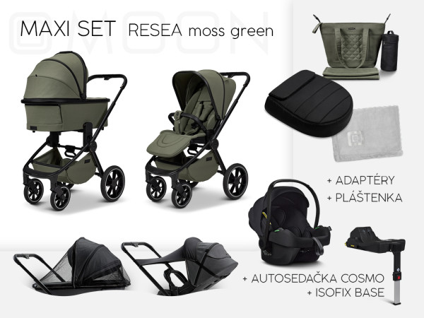 RESEA + Maxi set - MOSS GREEN