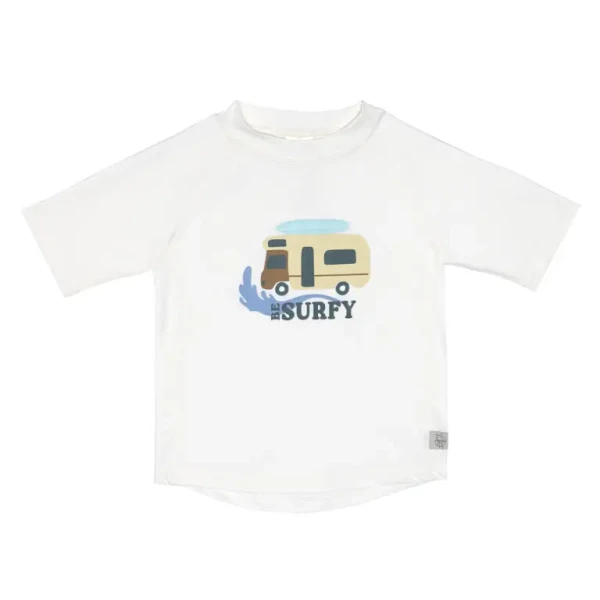 LÄSSIG Short Sleeve Rashguard camper sea salt 13-18 mo.