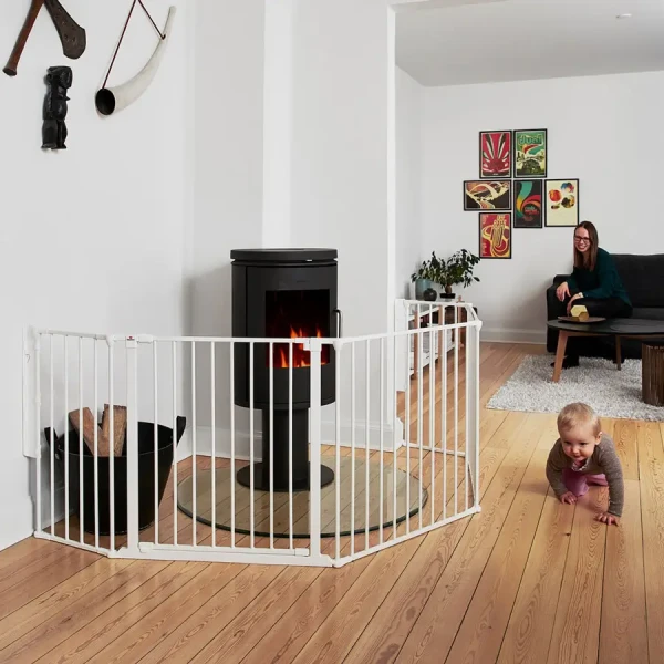 Baby Dan Prostorová zábrana Supreme OLAF XX bílá 90-270 cm