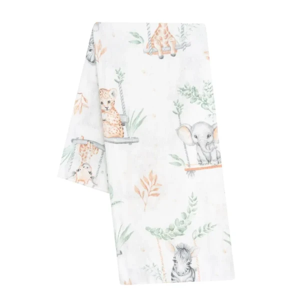 Flanelová plena s potiskem New Baby ZOO