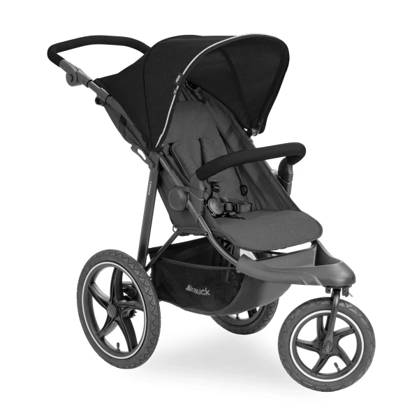 Hauck Kočík športový Runner 2 GREY-BLACK