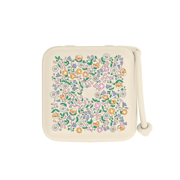 BIBS x LIBERTY krabička na cumlíky Chloe / Meadow / Ivory