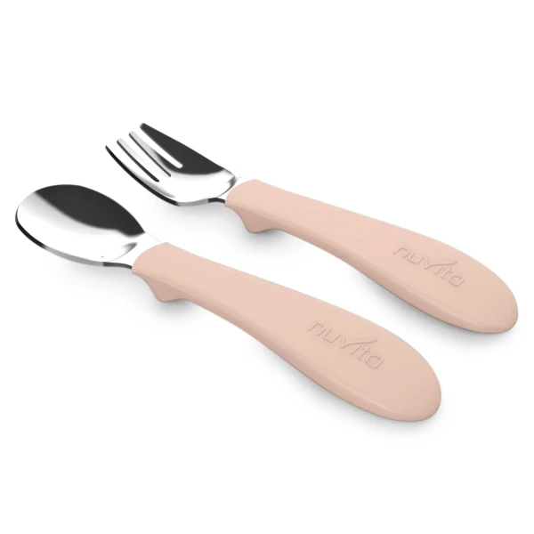 NUVITA Set lžička a vidlička, English Rose