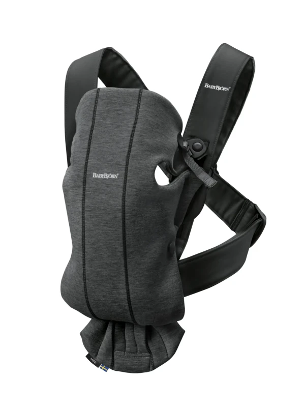 Babybjorn nosítko MINI Charcoal Grey  3D Jersey