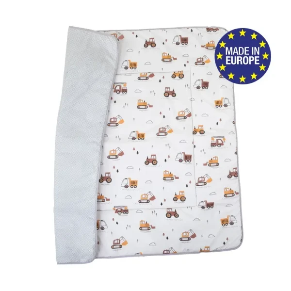 Bomimi HRACIA deka 120x120, bavlna, obojstranná, malý staviteľ