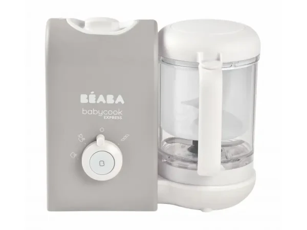 Beaba Parní vařič + mixér BABYCOOK Express Velvet Grey
