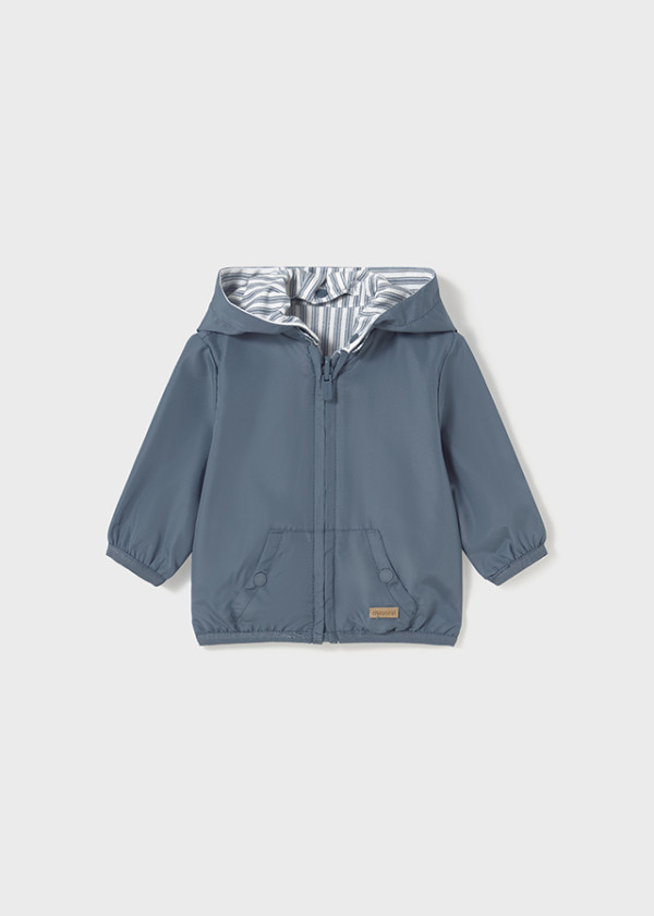 Mayoral Chlapčenská obojstranná vetrovka Layette Boy Star Blue 12M