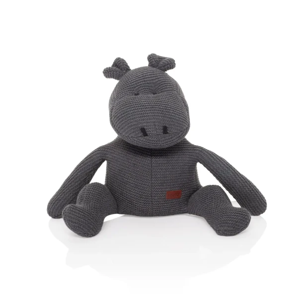 Zopa Pletená hračka Hroch, Grey