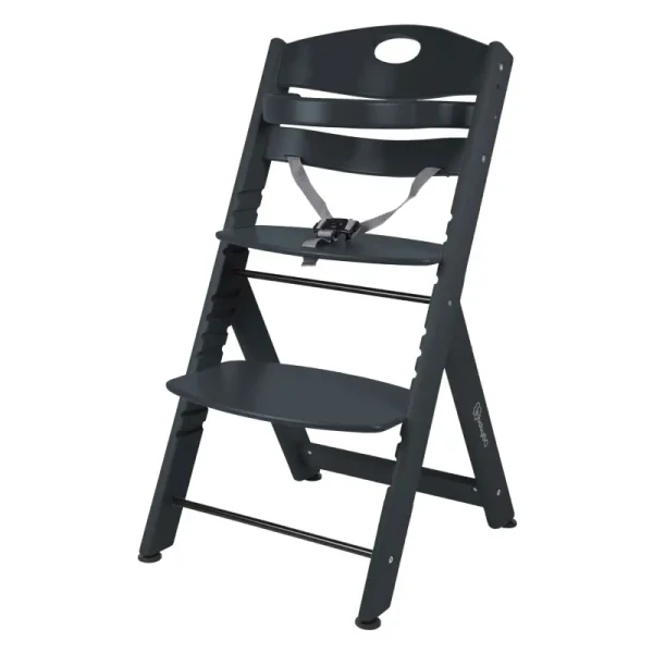 BabyGo Jídelní židlička FAMILY XL Black