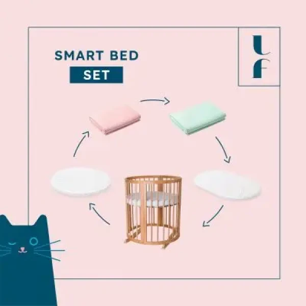 LevinFelin Zvýhodnený balíček SMART BED 60 Oval