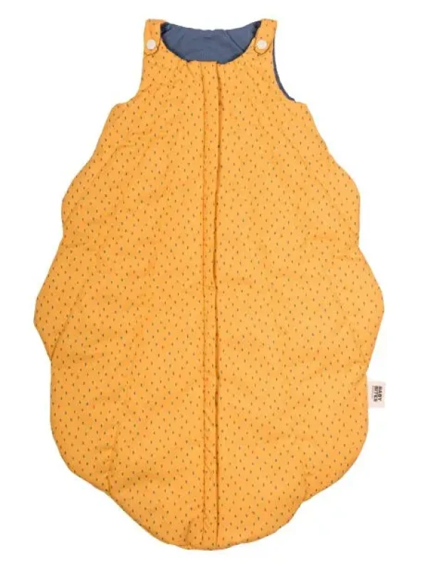 BABY BITES Spací pytel SEA SHELL Mustard