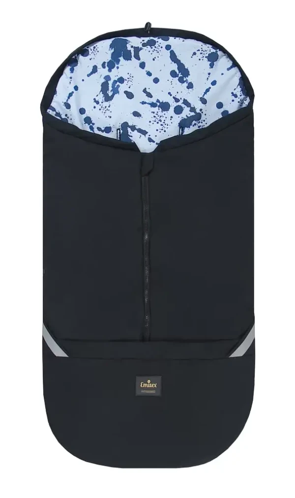 Fusak 2v1 Cocoon Softshell Black + Blue Splash