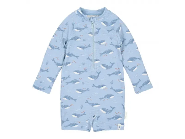 Little Dutch Plavky dlhý rukáv Ocean Splash veľ. 86/92