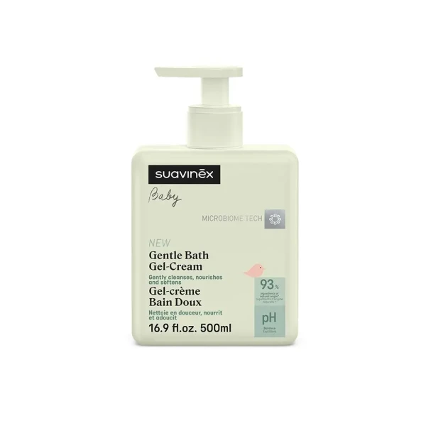 SUAVINEX JEMNÝ koupelový krémový gel 500 ml 