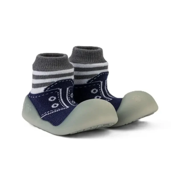 Chameleon Ponožkové botičky Chameleon Sneakers Blue vel. 115