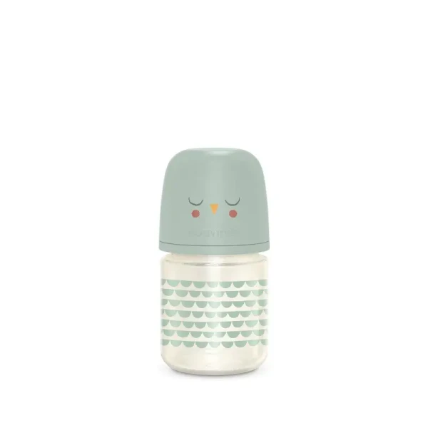 SUAVINEX | Láhev sklo BONHOMIA 120 ml fyziologická SX PRO +0 SF - zelená